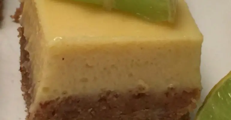 6 surprising dessert recipes Key Lime Pie Bars