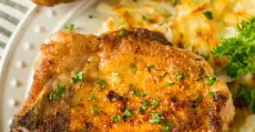 8 supper ideas hash browns and pork chops