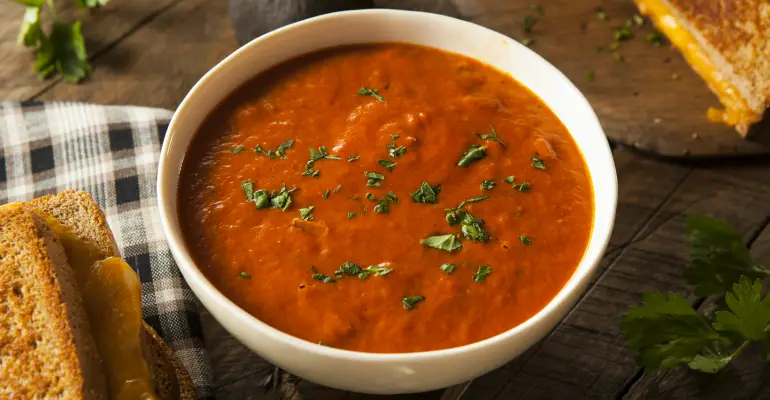 8 easy soup recipes tomato basil soup